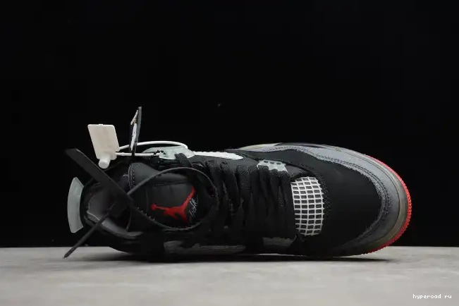 Jordan Air CV9388-001 Bred 4 Off Retro x White 0419